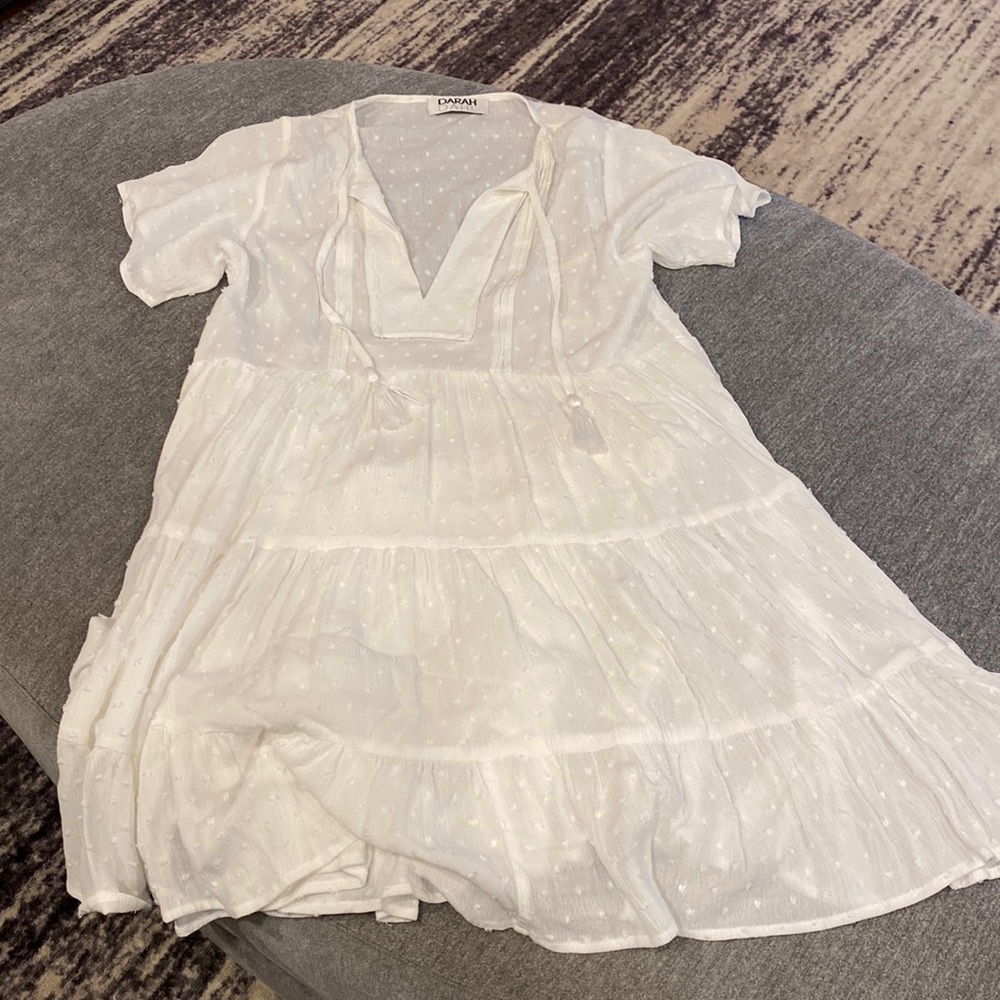 Darah Dahl v-neck dress